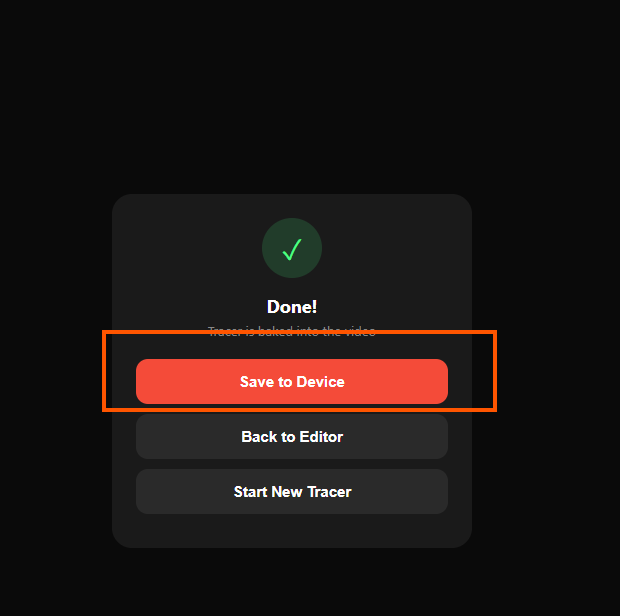 Export and Share